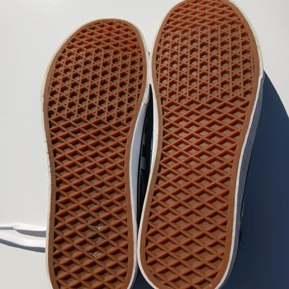 Vans blue men's size 11 skater shoes checkered - Picture 8 of 12